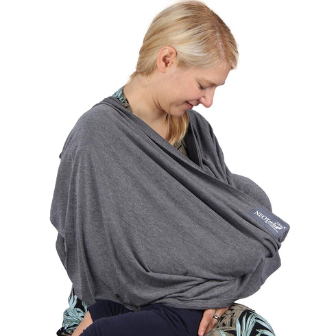 NeoTech Care Baby Nursing Cover, Soft Fabric Breastfeeding Scarf (Beige)