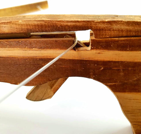 Adventure Awaits! Handmade Wood Toy Crossbow Set - 10 Wood Arrows and Quiver for Outdoor Play