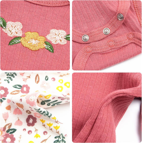 Reborn Baby Dolls Clothes 24inch Outfits Accessories 4pcs Set for 22"- 24" Reborn Baby Girl Dolls Newborn