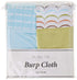 One Grace Place Puppy Pal Boy Burp Cloth, Powder Blue, Sage Green, Chocolate Brown, Orange, White