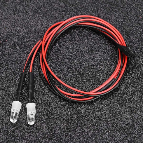 2PCS RC Headlight Kit for Better Lighting Performance, Cool and Durable, Gift for Kids Car Toys