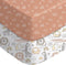 Yoofoss Baby Crib Sheets 2 Pack for Boys and Girls - 52x28