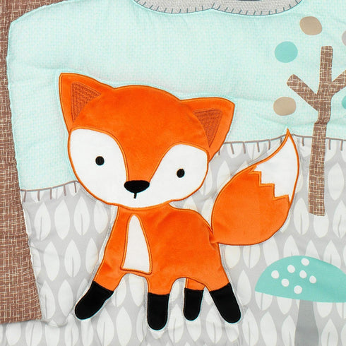 Bedtime Originals 3Piece Set, Woodland Friends Crib Bedding Multicolor