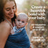 Nalakai Luxury Ring Sling Baby Carrier, Soft Linen Blend Baby Sling, Baby Wrap, Wear Your Little One Close to Your