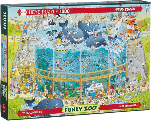 Heye 29777 Ocean Habitat Puzzle, 1000-Piece