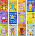 JOYIN 24 Sheets 9"x6" Make a face Stickers for Kids, Make Your