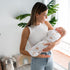 Set Comfy Cubs Muslin Fitted Crib Sheet & Swaddle Blanket - Soft & Breathable for Baby