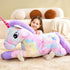 IKASA Giant Unicorn Stuffed Animal Plush Toy | 43 inches Large Cute Jumbo Plushie for Kids & Girls