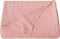 NTBAY Cable Knit Cooling Toddler Blanket, Soft and Breathable Baby Blanket 30x40