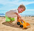 Hape Monster Digger Beach and Sand Toys, Yellow, Dimensions: L: 9.1, W: 5.1, H: 5.3 inch
