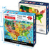 Think2Master Colorful United States Map - 500 Pieces Large Format Jigsaw Puzzle for Kids, Teens, Adults, Families