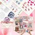 Flever Dollhouse Miniature DIY House Kit Creative Room with Furniture and Cover for Romantic Artwork Gift(Mood