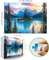 1000 27.5x19.7 Inch Blueforest Moraine Lake Puzzles for Adults Pieces, Canada Banff National Park Nature Landscape