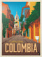 MyPuzzle Colombia: Vintage Poster - Premium 1000 Piece Jigsaw Puzzle for Adults, Cartagena