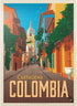 MyPuzzle Colombia: Vintage Poster - Premium 1000 Piece Jigsaw Puzzle for Adults, Cartagena