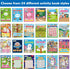 192 4-12 gisgfim PCS Mini Activity Books Coloring Books Party Favors Bulk Challenging Game Include Mazes Dot to Dot