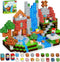 QRPQT 200PCS Magnetic Blocks, Magnetic Building Cube Toys for Kids, STEM Montessori Stacking,