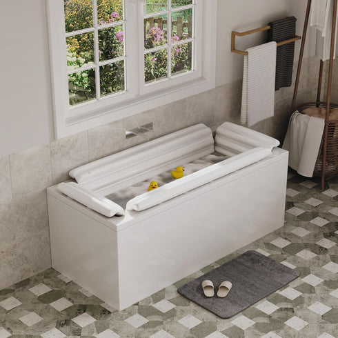 The Baysie, Co. Baysie Bathtub Safety Bumper for Baby, Toddler and Kid (Hook and Loop)