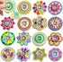 EUXAYCZQ 50 Pack Fidget Toys Spinner Bulk Gifts Party Favors for Kids Adults,Sensory Toys Goodie Bags Stuffers for Boys