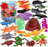 Ocean Animal Toy Figures Set (30PCS) Marine Life Sea Creatures Playset with