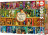 Educa A Stitch in Time 3000 Piece Jigsaw Puzzle with Glue Included, Completed Size 47.24"x 37.79"