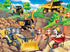 MasterPieces 60 Piece Jigsaw Puzzle for Kids - CAT Day at The Quarry - 14"x19"