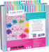 Make It Real: Rainbows & Pearls DIY Jewelry - Make 8 Fashionable Bracelets Using Awesome Rainbow Themed Charms & Beads, 598 Pieces Included, Kids Ages 8+ by Make It Real