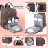 Backpack Pack Dikaslon Diaper Bag with Portable Changing Pad, Pacifier Case and Stroller Straps, Large Unisex Baby Bags