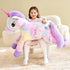 IKASA Giant Unicorn Stuffed Animal Plush Toy | 43 inches Large Cute Jumbo Plushie for Kids & Girls