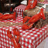 Silipull 24pcs Crab Boil Party Supplies Includes Crab Balloons Red and White Checked Tablecloth Fish Net Decorative