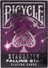 Bicycle Stargazer Falling Star Galaxy Design - Playing Cards