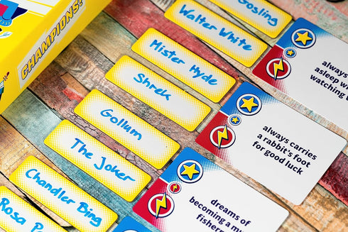 Champions! Party Game - Zany Dueling Game for Family Game Night, Fun for Kids and Adults, Ages 10+, 3-8 Players