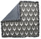 Dear Baby Gear Baby Blankets for Boys & Girls, Neutral Baby Blankets, Crib & Nursery Quilt, Antlers Grey with Ruffles