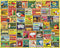 White Mountain 1000 Piece Jigsaw Puzzle Funny Rules Collage Puzzles with Large