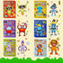 24 9"x6" JOYIN Sheets Make a face Stickers for Kids, Make Your Own Robot Stickers, Party Favors Kids Crafts, Goodie