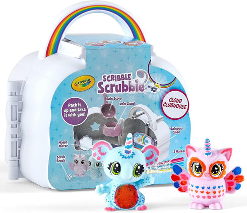 Crayola Scribble Scrubbie Cloud Playset, Toy for Kids Ages 3-6, Great Gift