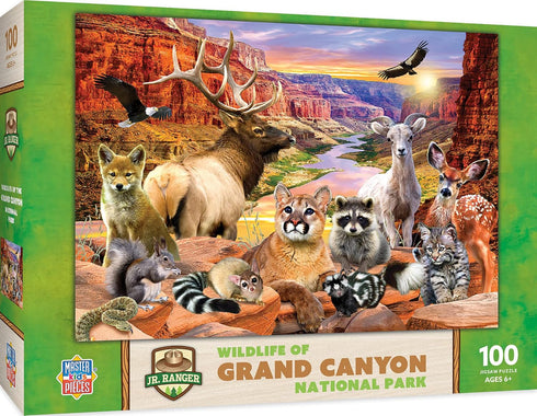 MasterPieces 100 Piece Jigsaw Puzzle for Kids - Grand Canyon National Park - 14"x19"
