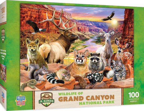 MasterPieces 100 Piece Jigsaw Puzzle for Kids - Grand Canyon National Park - 14"x19"