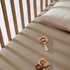 52" 28, 8 Inch Pack 2 Bioweaves Organic Cotton Muslin Crib Sheet, GOTS Certified Fitted Crib Mattress Sheet, Extra Soft