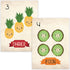 Counting 1-10, Children Inspire Design Nursery Decor, Fruits Cards, Number Flash Cards Kid's Decor, Eco-Friendly Print