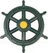 Jack and June Yellow and Green Captain Ship Wheel Swing Set Accessory for Any Playset