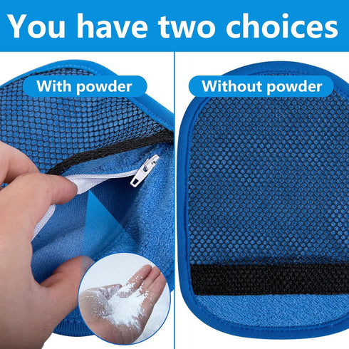 codree 2 Pcs Sand Remover for Beach- Soft Sand Wipe Off Mitts- Beach Sands Remover Cleaner Mitts Bag for Beaches