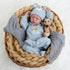 Aori Lifelike Reborn Baby Dolls - Realistic Newborn Boy Doll with Feeding Kit & Gift Box