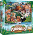 Masterpieces World of Animals - 100 Piece Jigsaw Puzzle for Kids, Forest Friends, 11.5"x15"