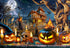 Vermont Christmas Company 100 Piece Halloween Nightmare Jigsaw Puzzle - Large Interlocking Pieces