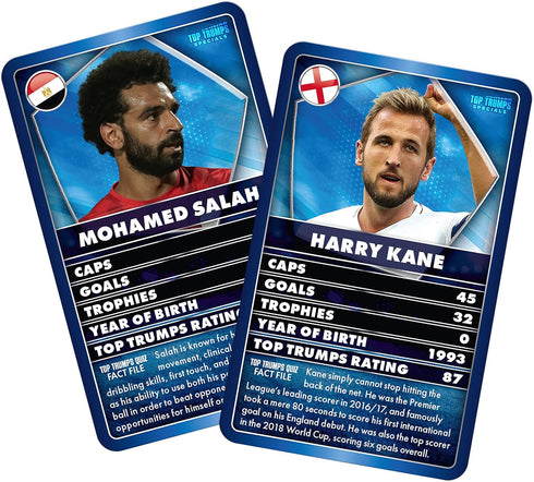 Top Trumps World Football Stars Battle Mat Card Game - Fun for Ages 6 Plus