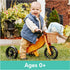 GUND Baby Sustainable Puppy Plush, 13” Stuffed Animal Made from Recycled Materials, Blue/Cream