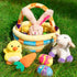 JOYIN 7 Pcs Plushies Playset for Easter Basket Stuffers Toys - Party Favors for Kids of All Ages