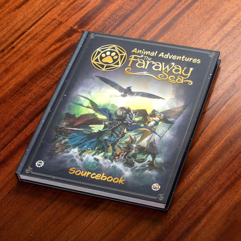 Animal Adventures: The Faraway Sea Sourcebook - Beginner’s RPG Rule Book with Stats, New Characters, 5 Adventures, and