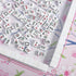 (31.5x31.5) Jongyance Pink Printed Mahjong Mat with Black Carrying Bag, Anti-Slip, Noise-Reducing, Mahjong Table Mat